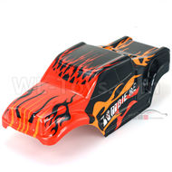 DHK Zombie 8384 Parts-Painted body,Car shell,Car shell cover Parts-8384-002,DHK Hobby Zombie 8E 8384 RC Truck Parts